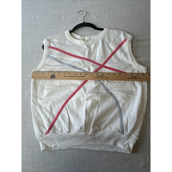 Maverick Sleeveless Sweatshirt Vintage 80s Style Women’s XL Made In USA - Picture 5 of 8